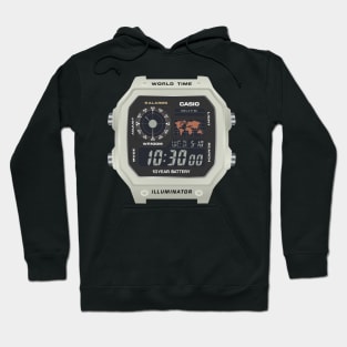 Casio Royale in Beige Hoodie